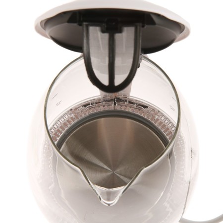 Electric kettle Energy E-262, glass, 1.7 l, 2200 watts, white-2