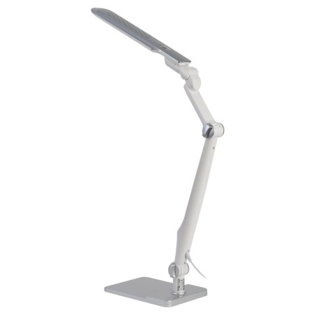 NLED-497-12W-S desktop lamp on the clamp and with the base of silver-9