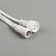 Garland "Curtain" 2 × 9 m, IP44, UMS, white thread, 1800 LED, glow of Multi, 220 V
