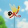 Plug "dragonfly sorceress" 40cm, set 2pcs, mix