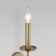 Wall lamp Eurosvet anders 60142/1, E14, 1x60W, 180x100x370 mm, brass color
