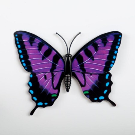Magnet "Multi -colored butterfly" 8.5x9.5 cm-2