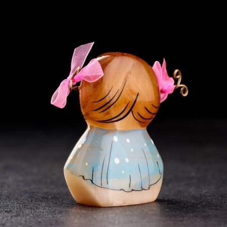 Souvenir "Girl with pigtails", mix-2