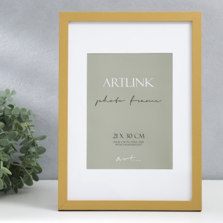 Photo frame MDF "Ellis" 21x30 cm, gold
