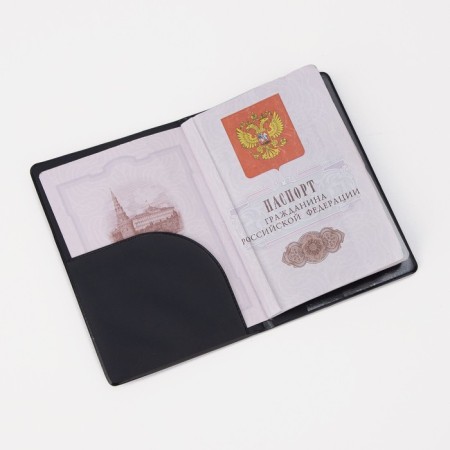 Cover for passport, burgundy color-4