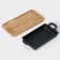 Cast iron pan “rectangle”, 25 × 12 cm, with handles, on a wooden stand