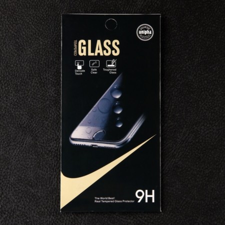 Protective glass for iPhone 15, 9h, 0.33 mm, black frame-2