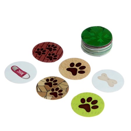 Board game "Dogs and Stuffs", 2-4 players, 5+-9
