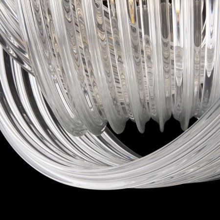 Suspended lamp FREAA FR5182PL-06CH ONDA, 500x500x1640 mm, E14, 6x60W, color chromium-2
