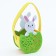 Easter decor basket "Bunny" 8.5x10x19 cm
