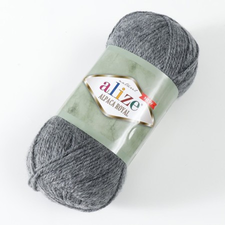 Yarn "Alpaca Royal New" 15% alpaca, 30% wool, 55% acrylic 250m/100g (196)-1