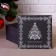 New Year. Gift Box "Merry Christmas, Cdfold", gray, 20 × 20 × 10 cm