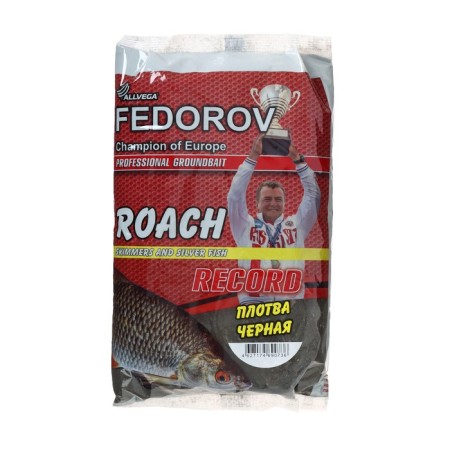 Bait Allvega Fedorov Record, Black roach, 1 kg