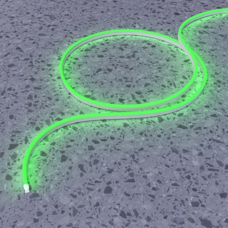 Flexible neon Led Strip, IP67, 9.6W/m, LED, Green glow-2