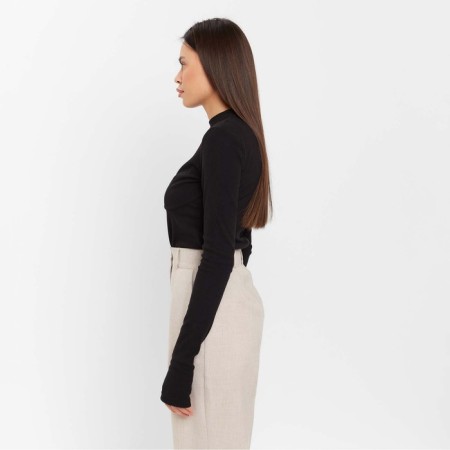 Jumper with a decorative seam Women's Mist p. 44, black color-1