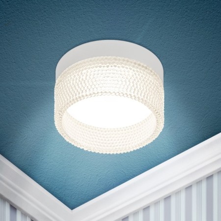 Lamp built -in era DK97, IP20, 15W, 88x65 mm, white/transparent color