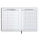 School diary for grades 1-11, solid cover, artificial leather, software, silkography, keychain, lies, 48 ​​sheets, universal cheat sheet, block 80g/m2, black