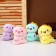 Soft toy "Dragon" on a key fob, 12 cm, color mix