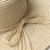 Women's hat minku, col. Beige, river 58