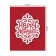 The tablecloth “New Year's style”, rectangular, Saten, size 145x180 cm