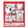 Notebook 48 sheets in a cage, cardboard cover, Avengers