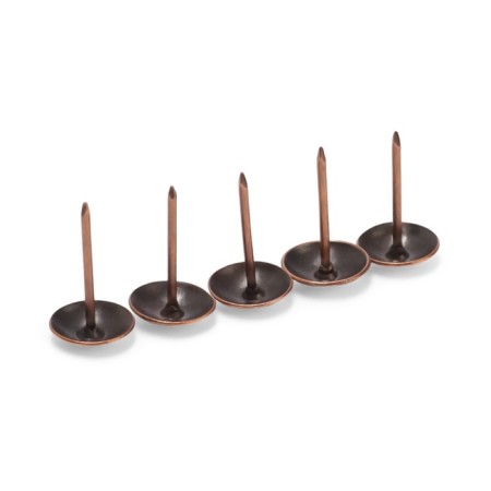 Tundra nails, decorative, 10x18.5 mm, copper, 100 pcs-11
