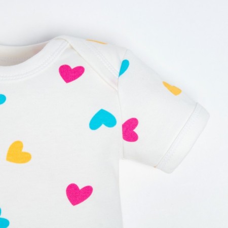 Body Children's baby I "Love" -3 pcs, height 62-68 cm-14