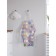 Apron of a kitchen apron with a “fairy -tale meadow” photo print, adjustable, size OS