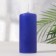 Candle - cylinder, 5x11.5 cm, 25 hours, 175 g, blue