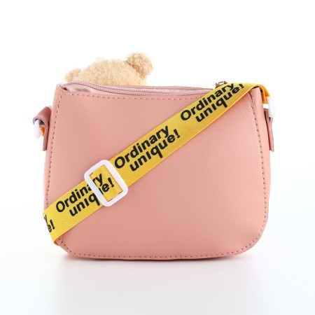 Bag's bag with lightning, pink color-1
