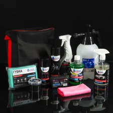 Gift set in a motorist bag, 10 items
