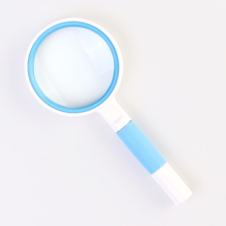 Lupa classic, multiplicity 2, 80mm lens, ergonomic handle