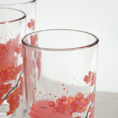 A set of glasses "Sakura branch", glass, 230 ml, 6 pcs-4