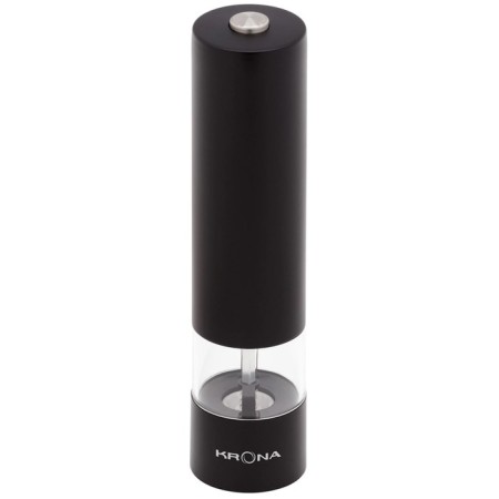 Electric Mill Krona Salz Pfeffer Black, metal, from batteries, black-1