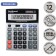 Calculator Desktop 12-bit Erychkrause DC-5512M, silver