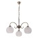 Люстра Margo 25 см, d 60 см, 3x60Вт E27