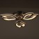 Chandelier gallop LED leaf fall 60W LED 2700-4200K chrome 58x58x9.5cm