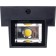 Lamp wall cover Duwi Nuovo 180x65x140mm plastic 4200K IP 54 Black 2 rays 990522