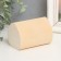 Casket wood under painting dome "Thin sheet" 10x7x7 cm