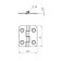 Card loop, PC 22x24 mm, zinc coating, 300 pcs