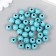 Beads for creativity plastic "imitation of turquoise" d = 1 cm set 20 g