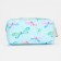 Cosmetic bag with lightning, blue color