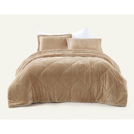 Leron bedspread, size 230x250 cm, beige