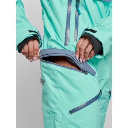 Ski -lifting women's hinge, size 42, turquoise color-15