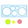 Spirograph "Fantasy", color mix