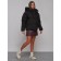 Winter jacket female, size 50, black color