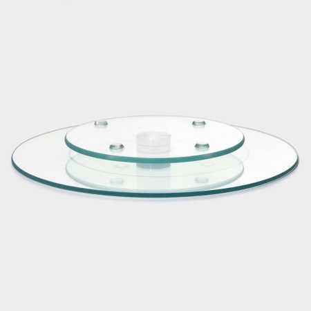 Glass stand for a cake rotating shares, D = 24 cm-2