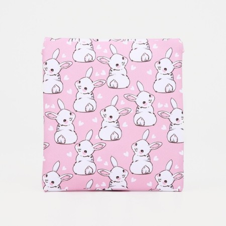 Bag's bag with lightning, white pink color-1