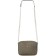 Cross-Bodi bag with Mumi zipper, external pocket, coffee color