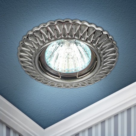 Lamp built -in era ST4, IP20, 50W, 90x25 mm, color Satin silver/chrome-1